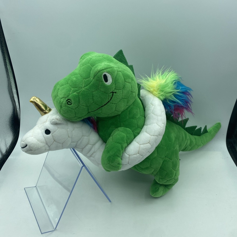 BarkBox Plush Toy Pet Dragon Hugging Unicorn